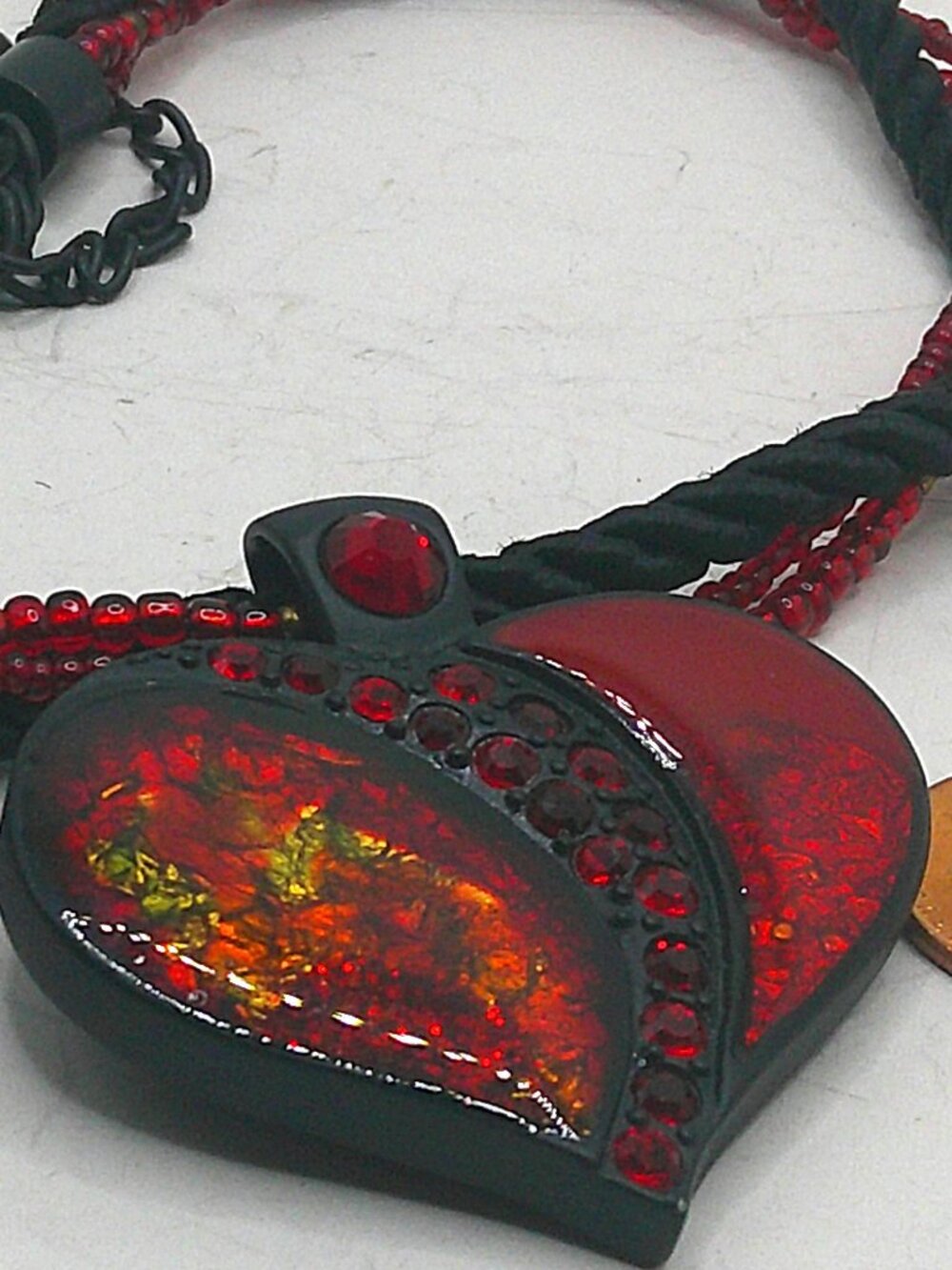 Chicos Heart Necklace